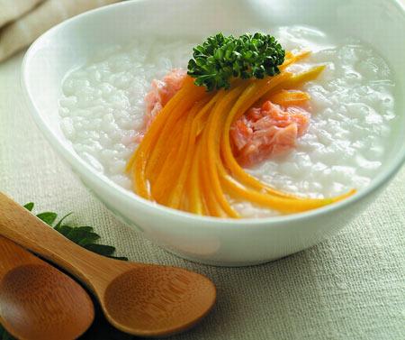 鲑鱼南瓜粥