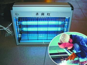 不当使用紫外线灯可伤眼,风险可比电焊光。 不当使用紫外线灯可伤眼,风险可比电焊光。