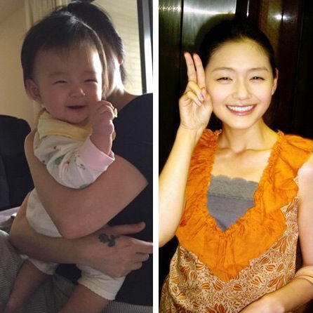 大S和女儿笑眼弯弯神相似 大S和女儿笑眼弯弯神相似
