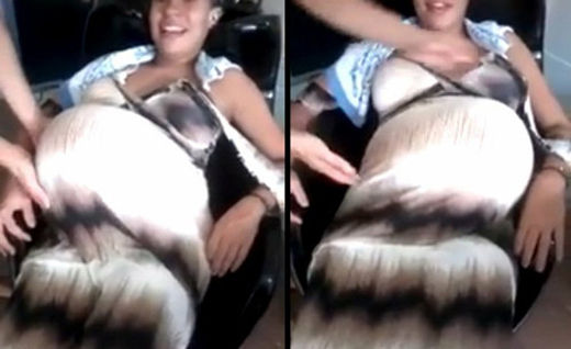 孕妇超剧烈胎动 孕妇超剧烈胎动