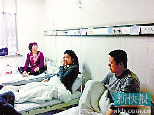 患者在医院接受治疗 来源:齐鲁晚报 患者在医院接受治疗 来源:齐鲁晚报