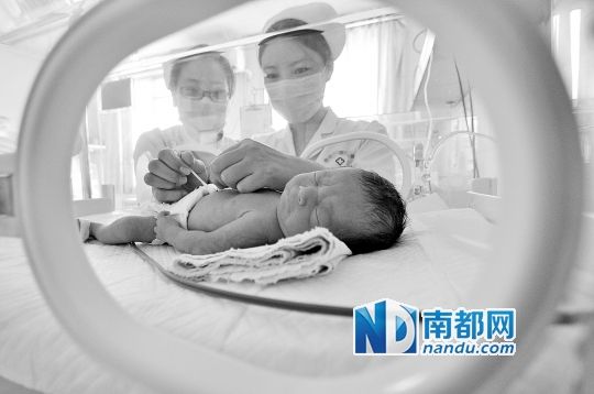 新生儿出现气喘、缺氧、呼吸困难等症状不能轻易认定是肺炎,尤其同时存在血氧饱和度过低情况时,极有可能是先天性心脏病。C FP供图 新生儿出现气喘、缺氧、呼吸困难等症状不能轻易认定是肺炎,尤其同时存在血氧饱和度过低情况时,极有可能是先天性心脏病。C FP供图