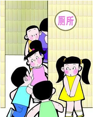 女孩想学爸爸站着小便 可以吗? 女孩想学爸爸站着小便 可以吗?