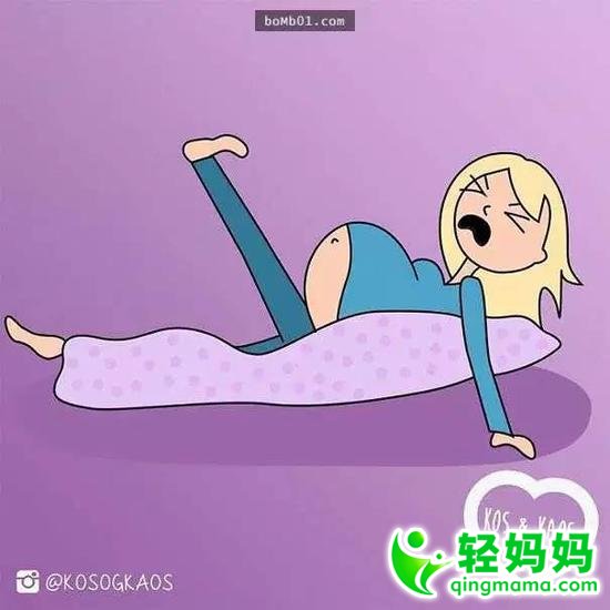 24张插画还原女人怀孕时的心路历程,【你是笑着看还是哭着看?】 24张插画还原女人怀孕时的心路历程