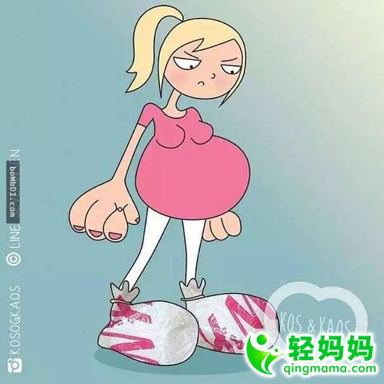 24张插画还原女人怀孕时的心路历程,【你是笑着看还是哭着看?】 24张插画还原女人怀孕时的心路历程