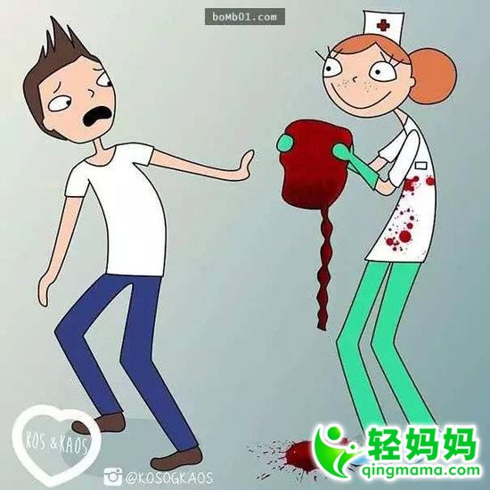 24张插画还原女人怀孕时的心路历程,【你是笑着看还是哭着看?】 24张插画还原女人怀孕时的心路历程